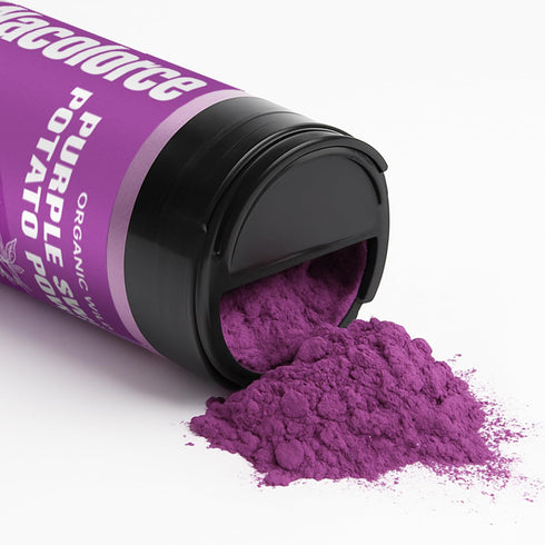 100% (4.76oz) Organic Freeze-Dried Purple Sweet Potato Powder | No Sugar Added: Natural Food Coloring & Flavor