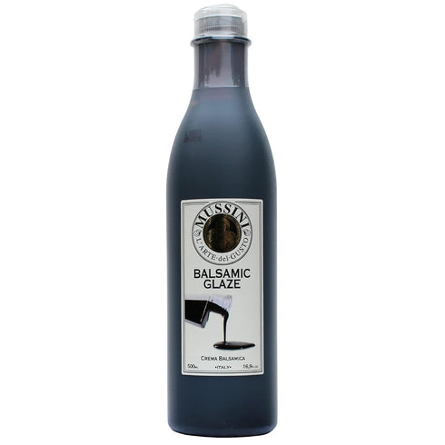 Mussini Crema, Glaze of Balsamic Vinegar of Modena, 16.9 Ounce Bottle