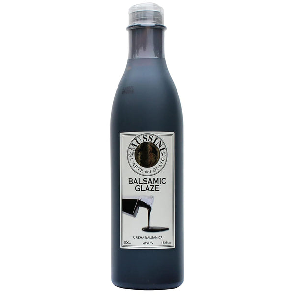 Mussini Crema, Glaze of Balsamic Vinegar of Modena, 16.9 Ounce Bottle
