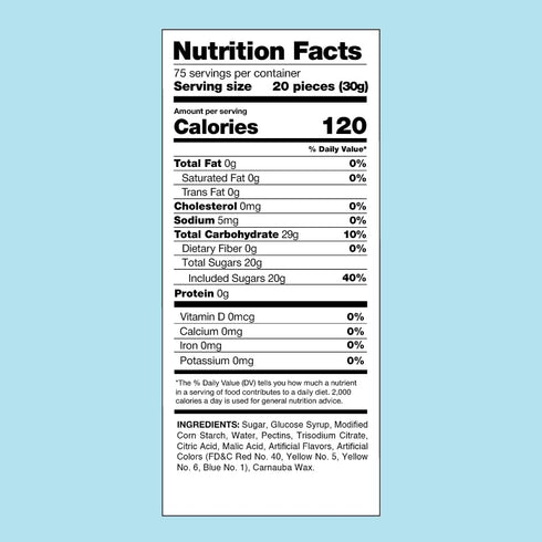 5 Pack Jelly Beans - Pound Bulk - Chewy Candy - Assorted Fruit Flavors - Classic Fruity Treats for Buffets, Cake