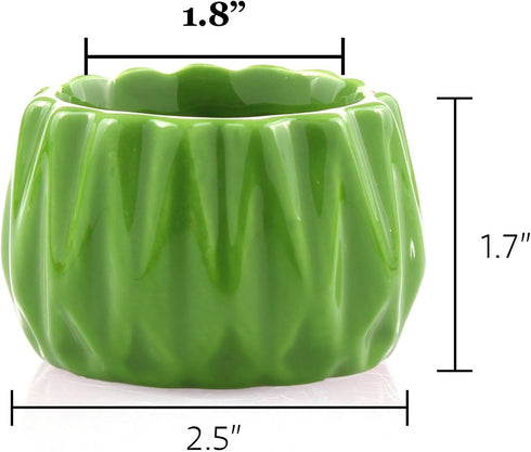 2 4 6 Inches Live Lucky Bamboo Stalk Love Arrangement in Round Green Ceramic Planter - and Lucky Bamboo Indoor Potted