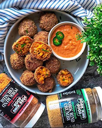 0 Pork King Good Italian Pork Rind Crumbs (Low Carb Keto Diet)! Perfect For Ketogenic, Paleo, Gluten-Free, Sugar Free