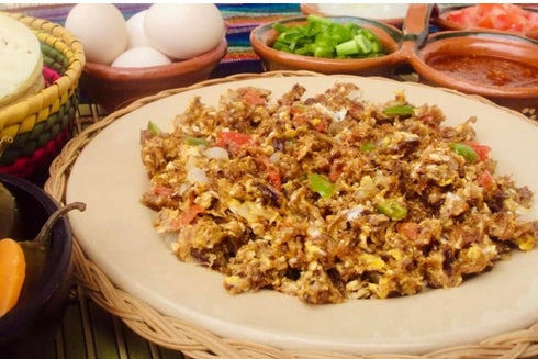 border merchant 16 oz Machacado Carne Seca De Res Beef Machaca Shredded Jerky