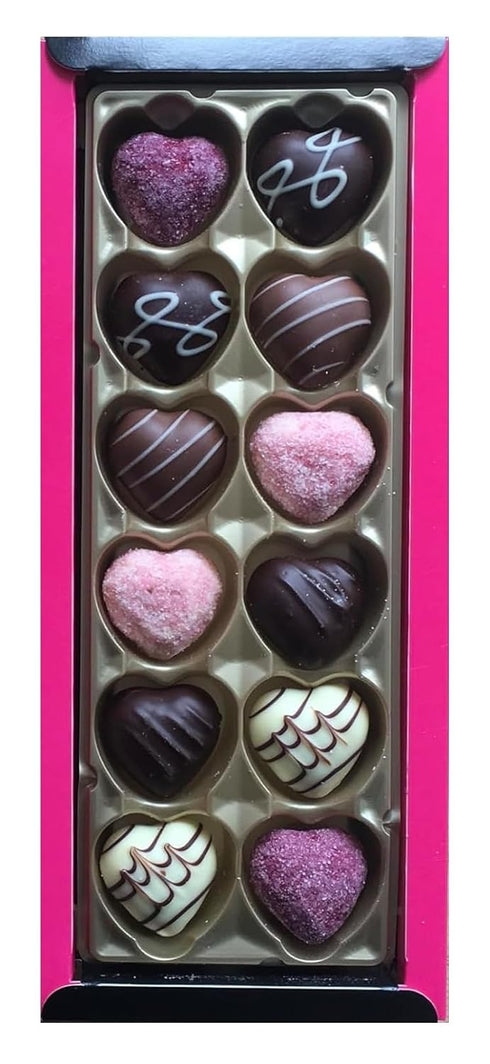 Moser Roth Pack 3) Chocolate Truffles (Hearts