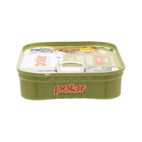 3.52-Ounce (Pack 1) MW Polar Smoked Brisling Sardines, Wild Caught, in Olive Oil