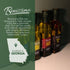 8.1 oz Siciliano Herb Infused Oil, All Natural Gourmet Cooking Oil with Fragrant Mediterranean Herbs, Ideal