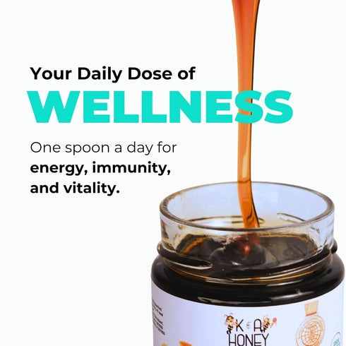 100% 8.47 oz K&A HONEY Organic Bracatinga Honey | USDA Certified Organic | Award-Winning Pure Honeydew | Raw Premium