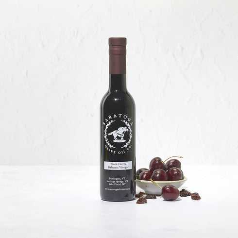 Saratoga Olive Oil Company Black Cherry Dark Balsamic Vinegar 375ml (12.7oz)