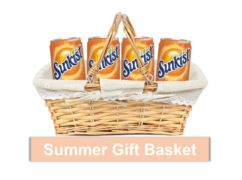SUPOOBE 7.5 oz Pack, 12 Count Bundle of Orange Soda Mini Soda Cans, Soft Drinks Bulk Snacks Small Refrigerator & Snack