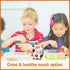 6 Pack Kravy Fruit Strips Real Fruit Snack Strips, No Added Sugar, Kosher, No Artificial Colors or Preservatives