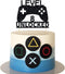 Level 8 Unlocked Cake Topper: Video Game Cake Decoration for 8th Birthday Party