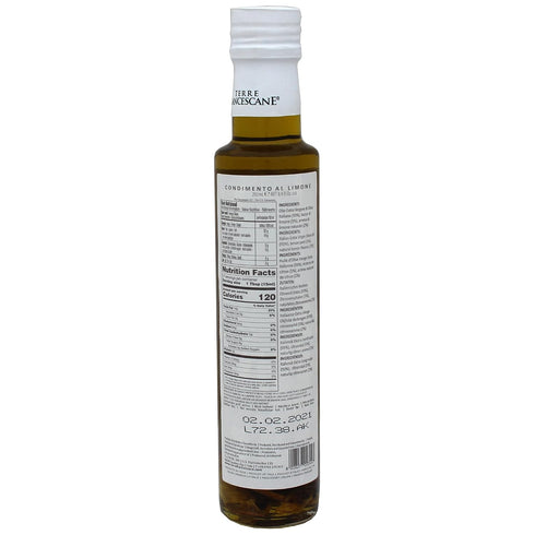 8.4oz, 250ml Italian Lemon Flavored Extra Virgin Olive Oil from Terre Francescane