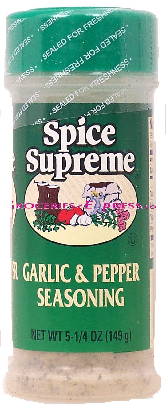 Spice Supreme Garlic & Pepper- Case of 12