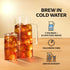 6-Pack 132 Lipton Cold Brew Black Tea Bags Family Size Total Bags Rainforest Alliance Certified Iced Tea Bags