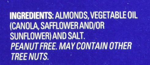 Blue Diamond 1.5oz 12 Almonds, tubes, Roasted Salted, ea