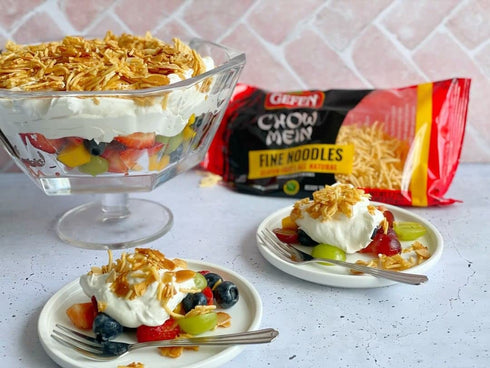 8oz (3 Pack) 8/6/2026 Gefen Gluten Free Chow Mein Fine Noodles, Ready To Eat, All Natural, Thin & Crisp, Best By: