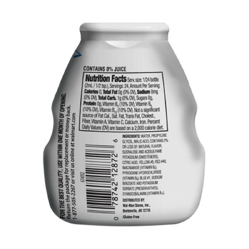 Great Value Pack 7 1.62 oz of - Drink Enhancer, Peach Tea, fl