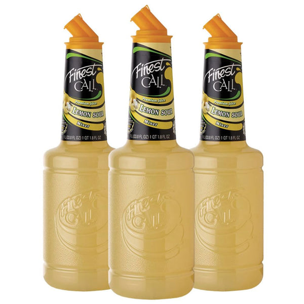 Finest Call Premium Juice Lemon Sour Drink Mix, Ready to Use, 1