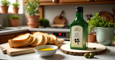 3 (101 oz) Montinaro Italian Extra Virgin Olive Oil Liter fl Tin Cold-Pressed EVOO from Puglia, Italy Coratina