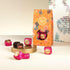 10.16 oz, Venchi - Murrine Gift Box with Raspberry Chocoviar and Dark Chocolate, Gluten-Free, No Artificial Colors