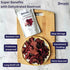 (45g 1.05 oz, Pack 1) SHROOTS Dehydrated Beetroot Flakes Air Dried Dehydrated Vegetable, Gluten Free, Vegan, Shredded