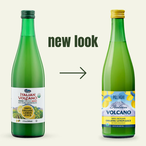 500 ml (16.9 Oz (Pack 6)) Italian Volcano Lemon Juice Fl