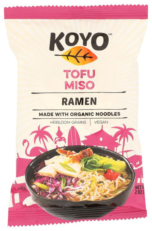 Koyo Natural Foods, Tofu Miso Ramen, 2 oz (57 g)(pack of 3)