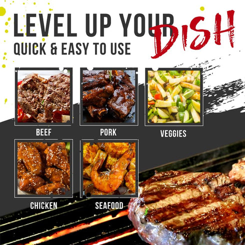 13.2 Oz Lane's Bama Grill Master BBQ Seasonings and Rubs, Sweet and Smoky Seasoning Rub for Grilled Meats & Veggies BBQ