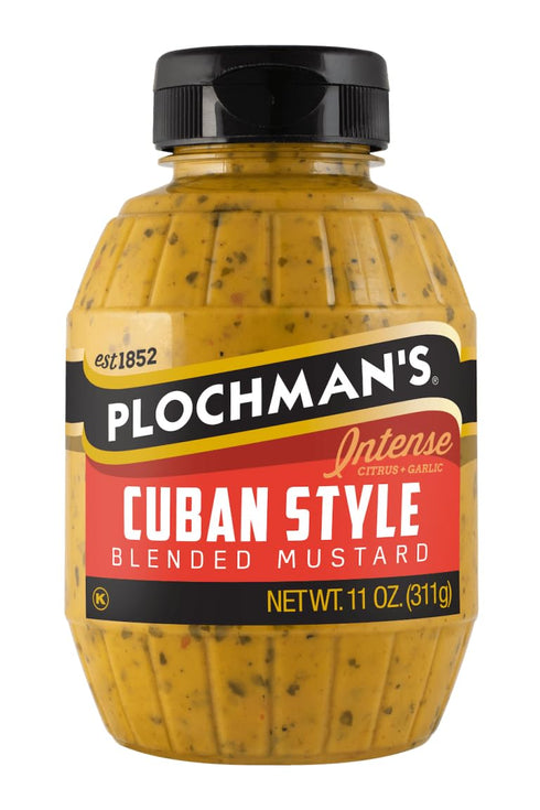 Plochman, Cuban Mustard, 11 oz, Blended Mustard