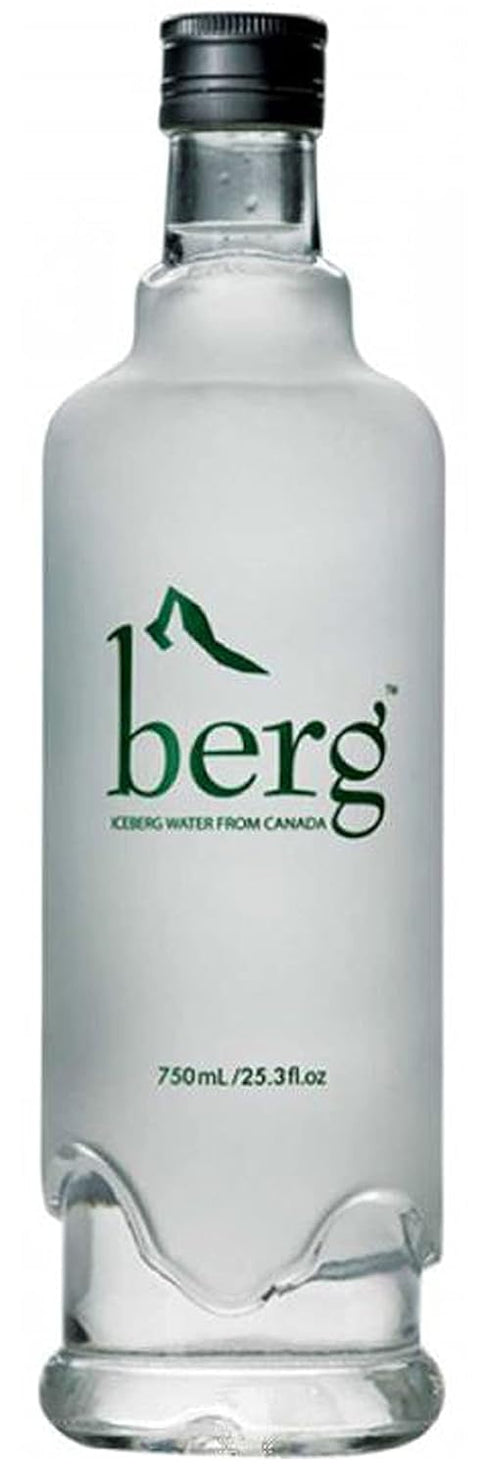 Berg Water, Sourced from Ices, 25.36oz (One 750ml Glass Bottle)