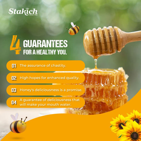 (200 Count) Stakich Clover Honey stix