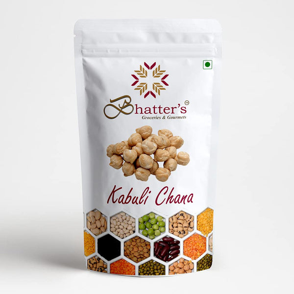 Bhatter's Indian Kabuli Chana Large | White Chickpeas |Whole Chana - 100% Natural