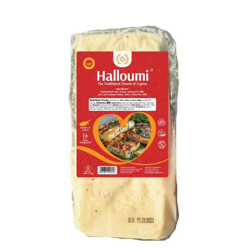 Cavo Greco Foods Halloumi in Block 750g/1.6lbs