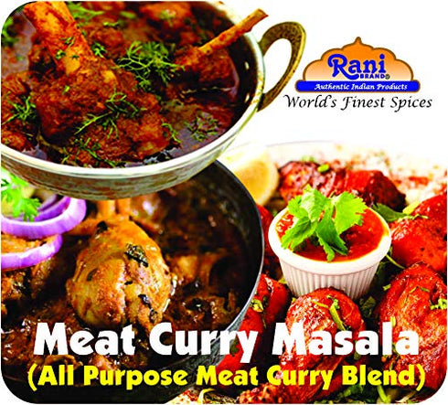 Rani Meat Curry Masala 21-Spice Blend 3.5oz (100g), All Natural, Vegan, Gluten Friendly, NON-GMO