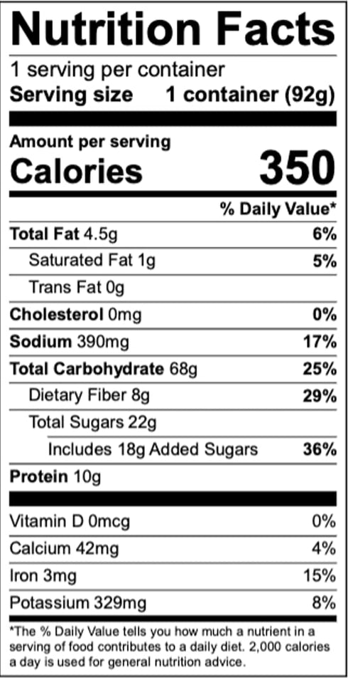 Anthem Super Fruit Instant Oatmeal Cup - Enjoy High-Protein Oatmeal Cups with Rich Super Fruit Flavour-Ideal for Busy