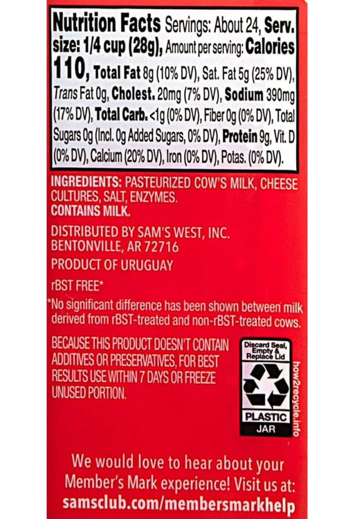 Generic 24 oz. Shredded Parmesan Cheese, it's important to handle it with care to maintain its quality and freshness