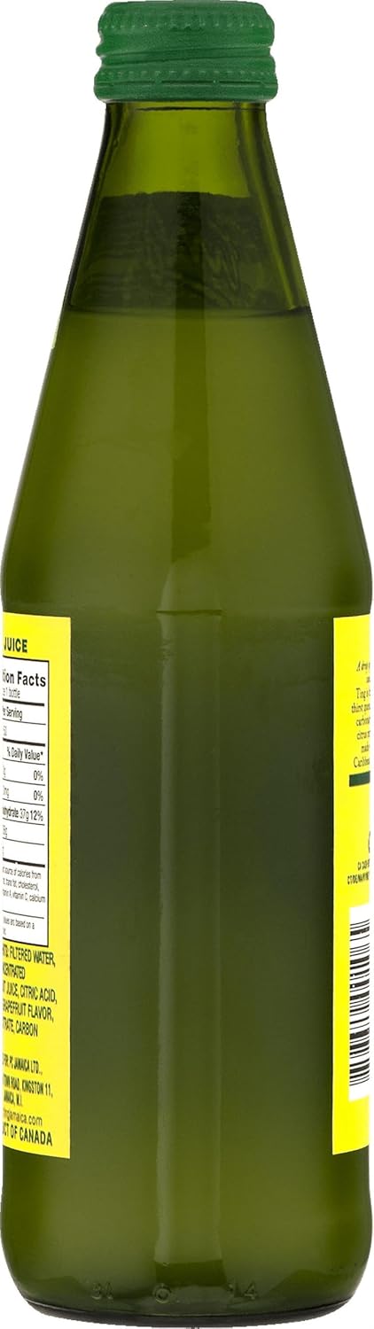 Generic 10.14 oz Pack 6 Ting Sparkling Jamaican Grapefruit Flavored Beverage, Bottles