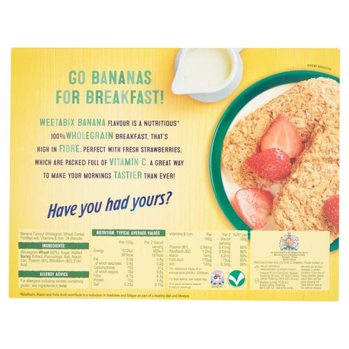 Weetabix 24 528g - Banana - Biscuits