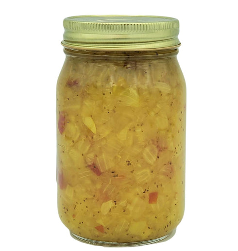 Amish Buggy (2 Amish Made Relish (Vidalia Onion Relish Jars))
