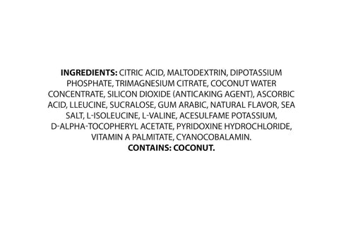 Generic 6 Count (2 12 PurAqua Cherry Coconut Hydration Sticks Electrolyte Drink Mix, Sugar-Free, per Box Boxes, Total