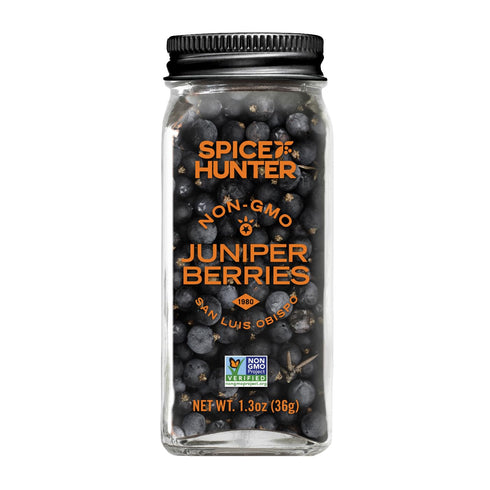 Spice Hunter Juniper Berries, Whole, 1.30 Ounce (Pack of 6)