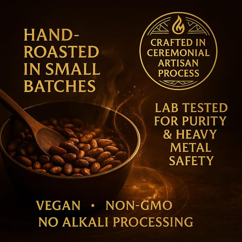 MAIA CEREMONIAL 100% (1) Cacao, with Flavanol, Theobromine, Magnesium and Natural Flavonoids Blend, Improves Mental