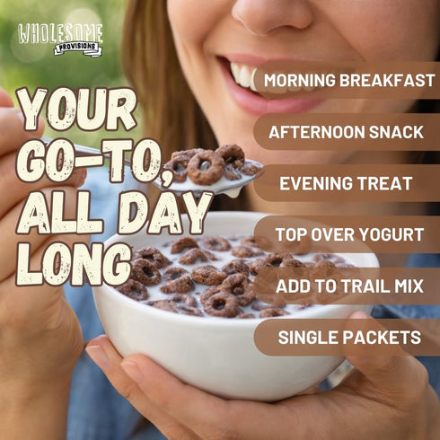 3 Pack 15g 5g Packages Protein Cereal, Low Carb Cereal, High Protein Cereal, Protein, Net Carbs, High Performance