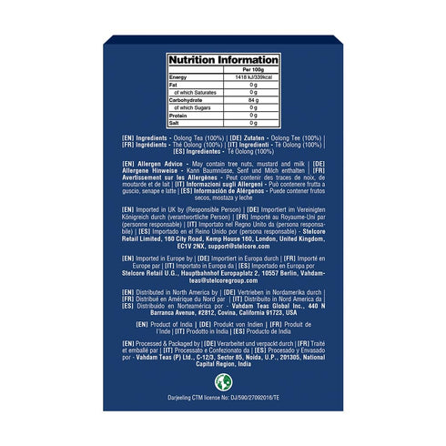 (100 Count) VAHDAM, High Mountain Oolong Tea Bags Non GMO, Gluten Free | High Grown Oolong Tea Leaves - Light & Floral