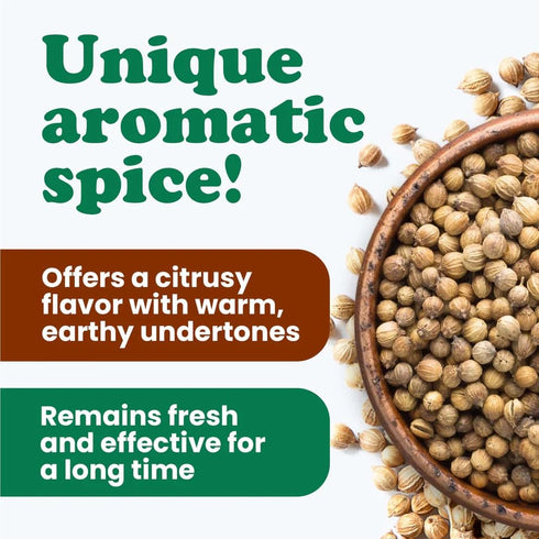 5 Food to Live Whole Coriander Seeds, Pounds - Dried Cilantro Seeds, Vegan, Kosher, Bulk. Rich in Antioxidants. Perfect