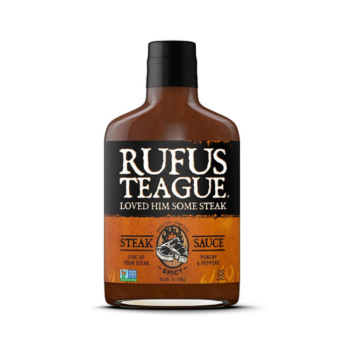 Spicy Steak Sauce - Rufus Teague - Premium - 7 oz. Bottle