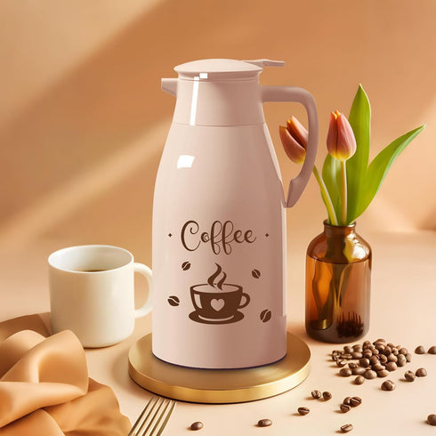 68 oz Hot Drink Dispenser Coffee Bar Accessories Cocoa Drink Dispenser for Keeping Hot Chocolate Bar Supplies Large
