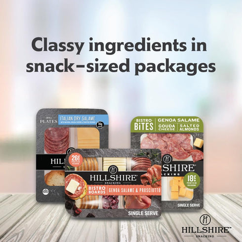 Hillshire Snacking 2.76 oz. Small Plates, Wine-Infused Salame with White Cheddar Cheese