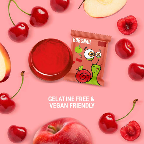 Pack 50 Pack 450 Bob Snail Healthy Snacks Family - Gelatine free & Vegan Friendly Fruit Jelly, Candy box Fruit Snacks