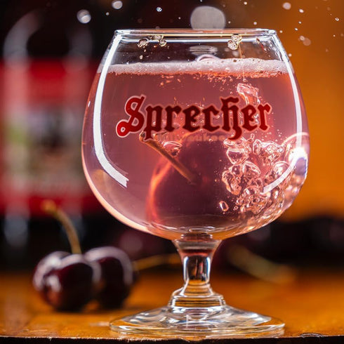 Sprecher 16 oz (12 Pack), County Cherry Cola in fl Cans Fire-Brewed Craft Soda with Real Honey & Door Cherry Juice